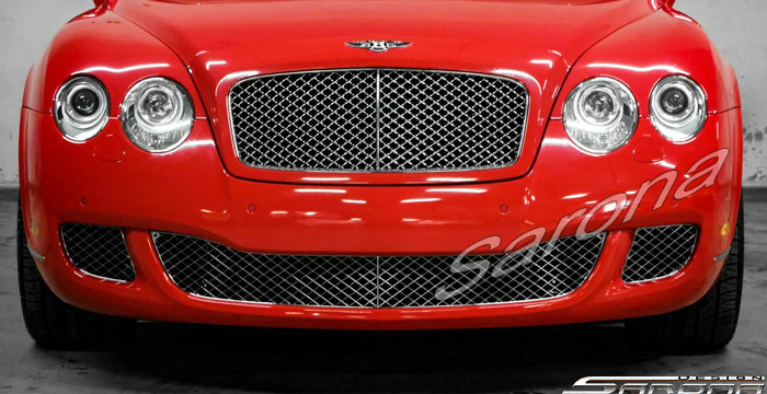 Custom Bentley GTC  Convertible Front Bumper (2005 - 2011) - $1890.00 (Part #BT-041-FB)